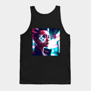 Cyberpunk Hotties (31) - Beautiful Sci fi Women Tank Top